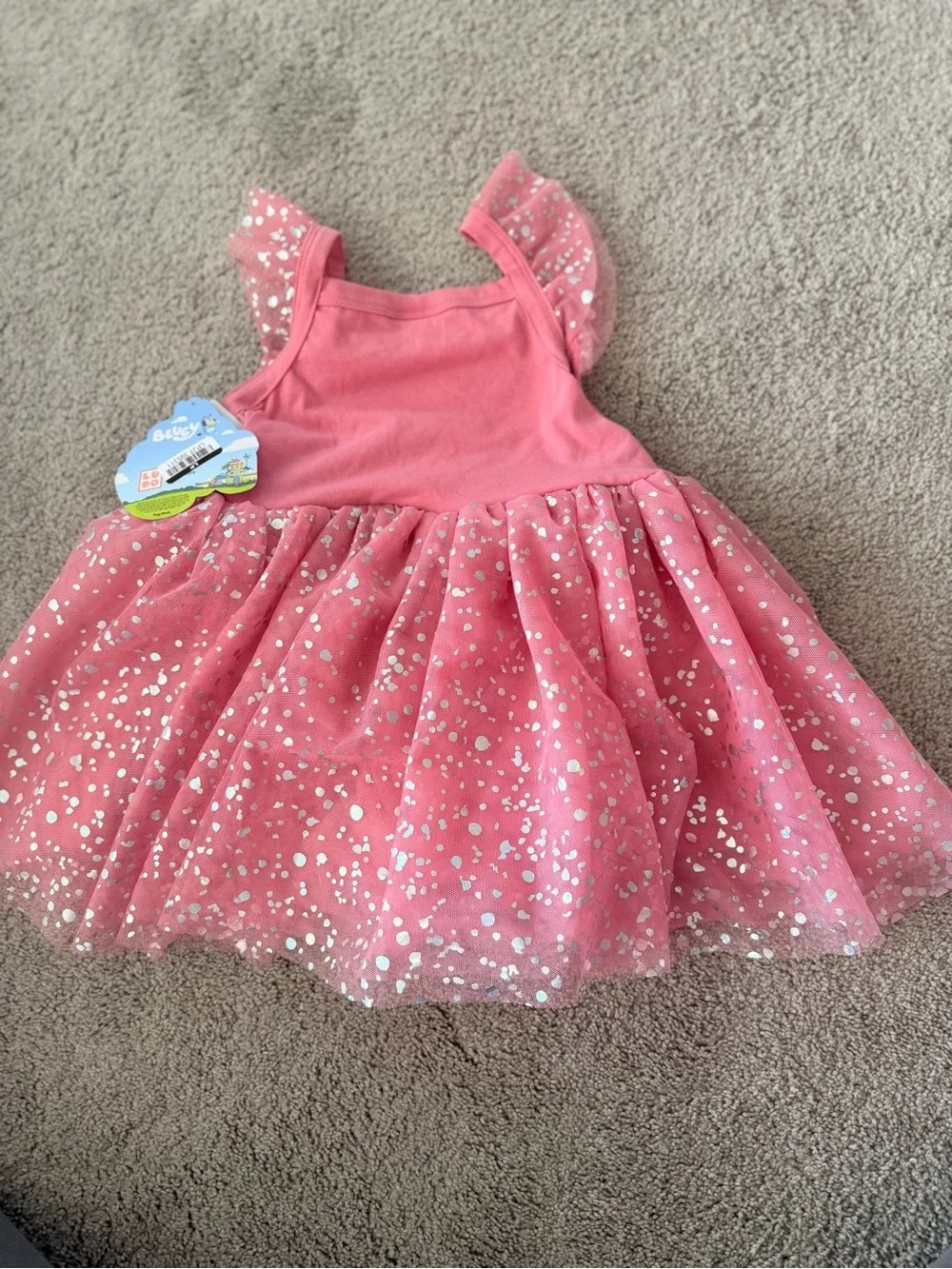 NWT! Target Toddler Bluey Tulle Ballerina Dress